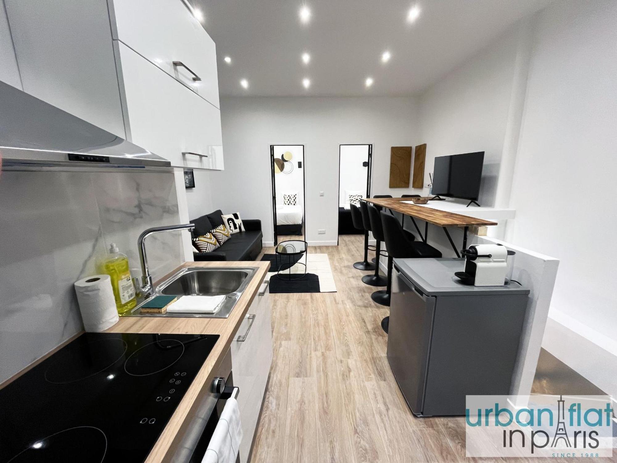 Urban Flat 01 - Charming 2 Bedroom Flat In Montorgueil Paris Bagian luar foto