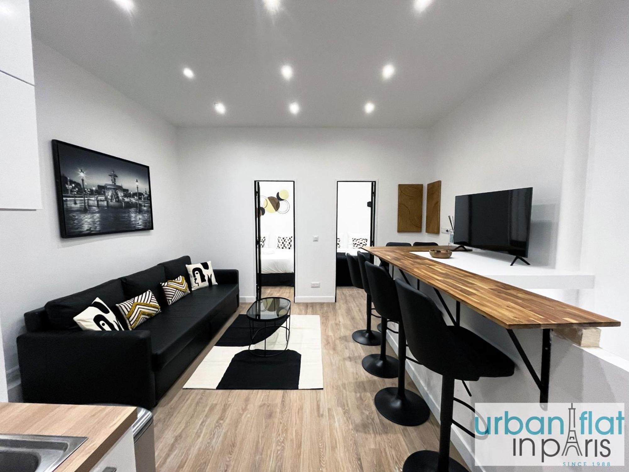 Urban Flat 01 - Charming 2 Bedroom Flat In Montorgueil Paris Bagian luar foto
