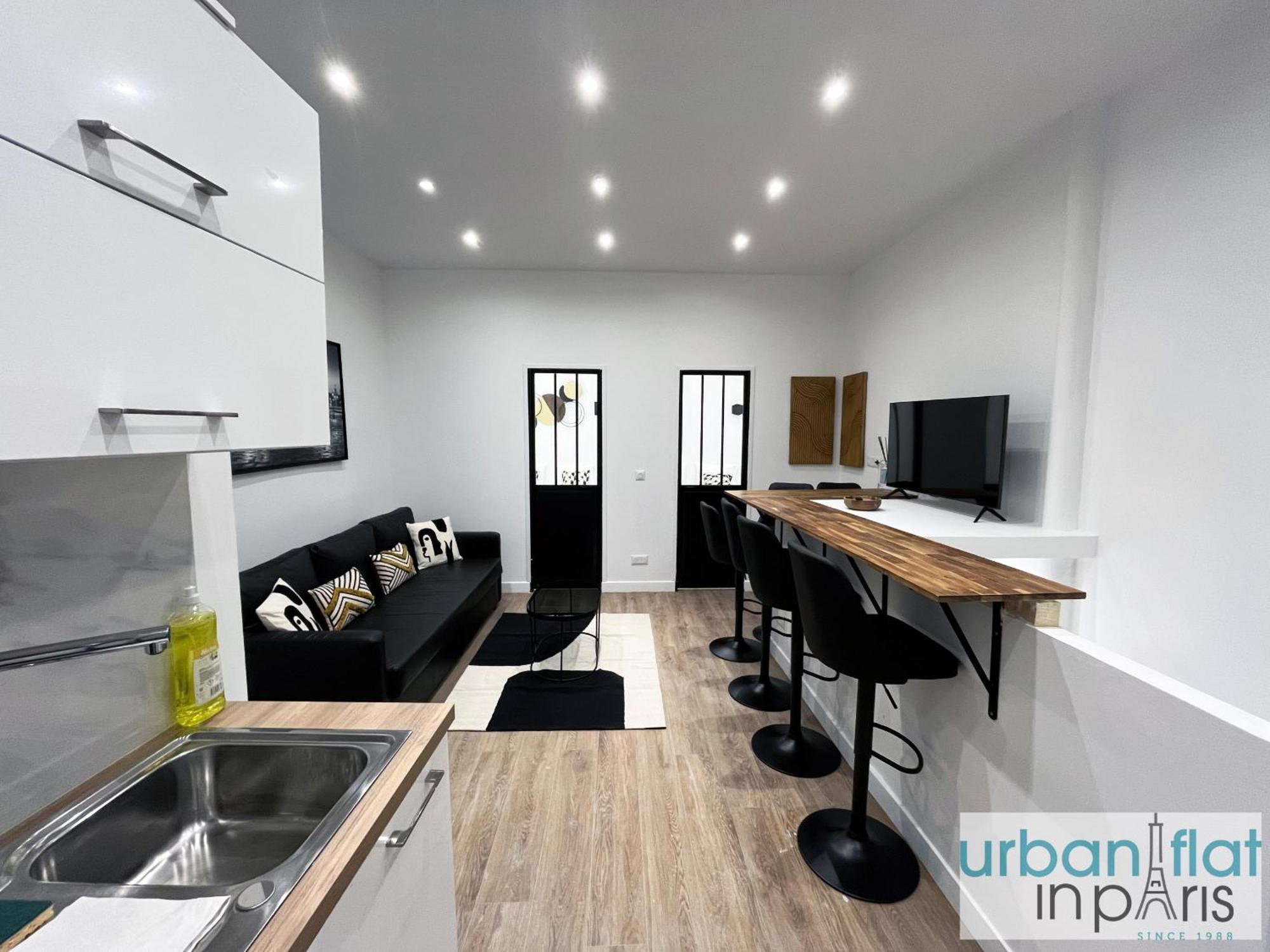 Urban Flat 01 - Charming 2 Bedroom Flat In Montorgueil Paris Bagian luar foto