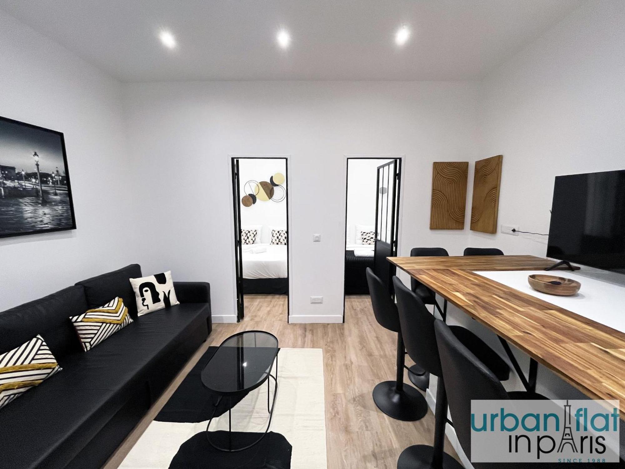 Urban Flat 01 - Charming 2 Bedroom Flat In Montorgueil Paris Bagian luar foto